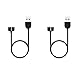 Rpanle 2 pièces Chargeur Compatible pour Mi Band 6 / Mi Band 5, Câble Adaptateur De Charge USB de Cordon de Câble Compatible avec Mi Band 6/5 Rechange Magnétique