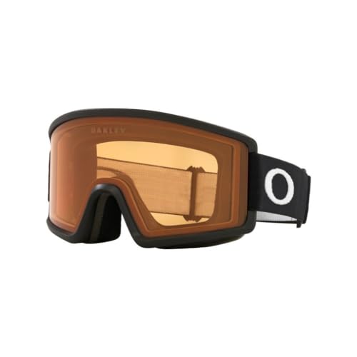 Oakley Mens Target Line L Ski Goggles Black/Fire Iridium One Size