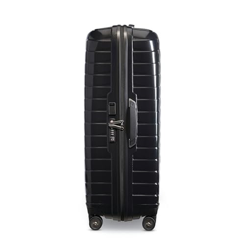 Image of Samsonite Proxis X-Large Hardside Luggage with Dual Spinner Wheels - Innovative Roxkin Lightweight Shell With Ultimate Durability- Includes TSA Lock, Ergonomic Telescoping Handle - Black