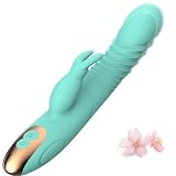 Rabbit Adult Tools for Women 2025 Quiet with Durable Silicone Body Recharge Cable Included Powerful Comfortable Design Easy Handling Easy Cleaning and Reliable 7 Modes Cordless Use