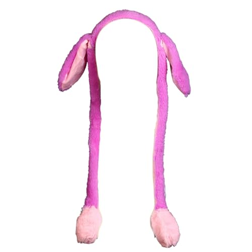 Bewegender Hasenohren Hut, Kaninchen Hut,Kawaii Hasen Mütze mit Beweglichen Ohren für Erwachsene Kinder Jugendliche, Tier Cosplay Hüte Cartoon Ohren Halloween Weihnachten Lustige Mütze (F1) Bewegender Hasenohren Hut, Kaninchen Hut,Kawaii Hasen Mütze mit Beweglichen Ohren für Erwachsene Kinder Jugendliche, Tier Cosplay Hüte Cartoon Ohren Halloween Weihnachten Lustige Mütze (F1)