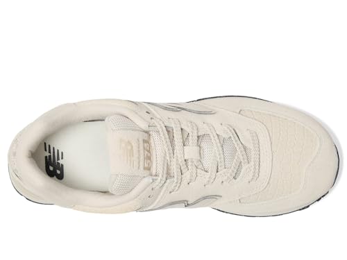 New Balance Women's 574 V2 Sneaker, White/Bone, 12 M