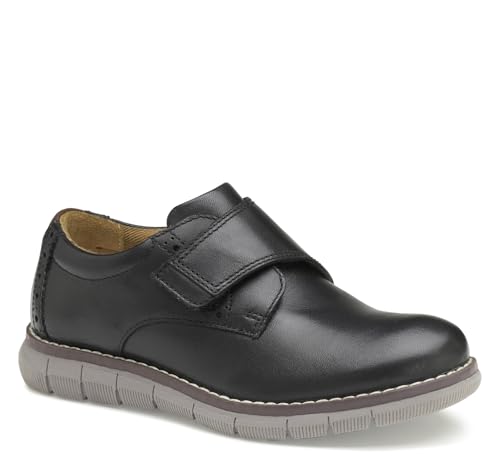 Johnston & Murphy Little Kid Holden Plain Toe Dress Casual Boys Lace-Up Shoe