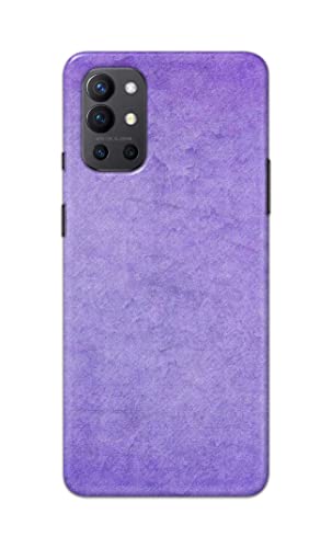 Image of Plain Purple Hard Back Case Cover for OnePlus 9R Back Cover -(J5) VNS2226