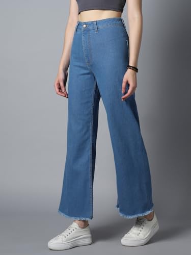 Image of HIGH Star Women's Straight Fit Mid Rise Jeans
