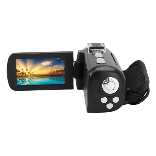 Caméra vlogging 4K Annadue 64MP dotée d'une puissante batterie 4800mAh et d'un flash LED de nuit