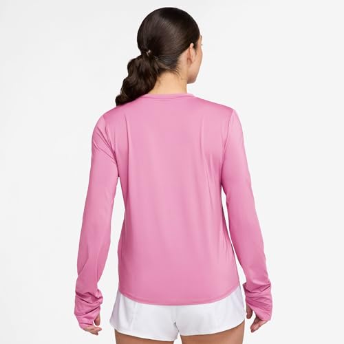 Image of Nike Womens One Classic Ls Top Dri Fit Long Sleeve T-Shirt