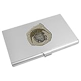93mm x 61mm x 7mm Azeeda \'Fósil de Trilobites\' Tarjeta de Visita Titular (CH00025574)
