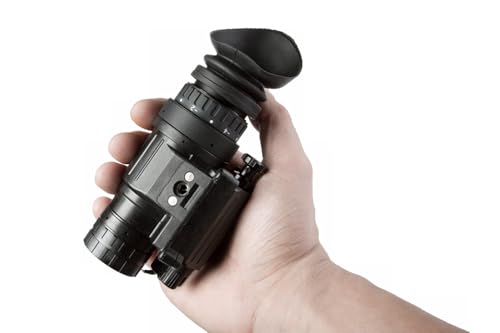 Image of AGM Global Vision PVS-14E 3AL1 Enhanced Night Vision Monocular | Gen 3 Auto-Gated Level 1 P43 Green Phosphor IIT, Auto Shut-Off, Manual Gain, Built-in IR Illuminator