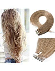 Tape in Hair Human 18" 7 Blonde