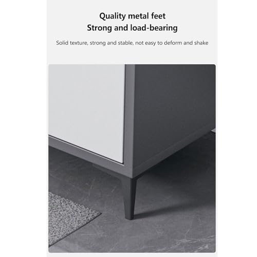 Tabouret long moderne et meuble à chaussures d'entrée multifonctionnel 80cm, A