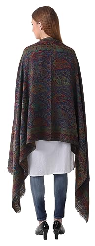 EH 100% PURE CASHMERE WOOL TRADITIONAL KANI WEAVE PASHMINA SUPER SOFT WARM LIGHT STOLE SCARF WRAP KANI3
