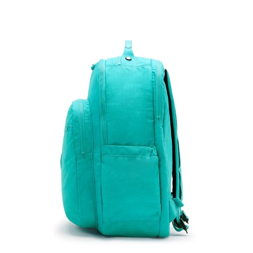 Image of Kipling Women's Seoul Extra Large 17 inch Laptop Backpack, Durable, Roomy with Padded Shoulder Straps, Built-In Protective Sleeve