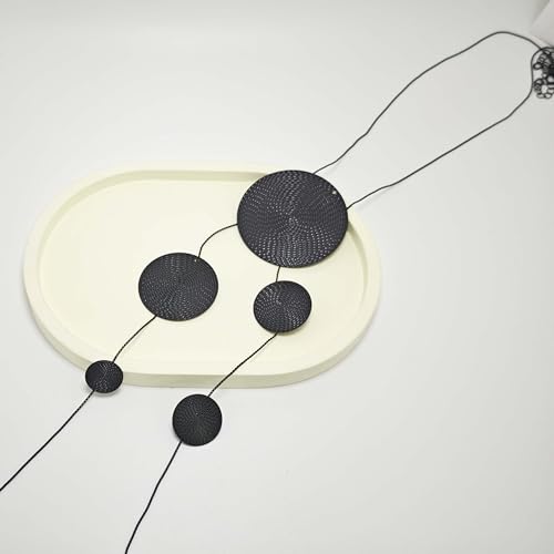 Long Large Round Pendant Necklaces for Women Vintage Adjustable Clavicle Chain Necklace Trendy Long Y-Shaped Necklace Summer Beach Bikini Jewelry3