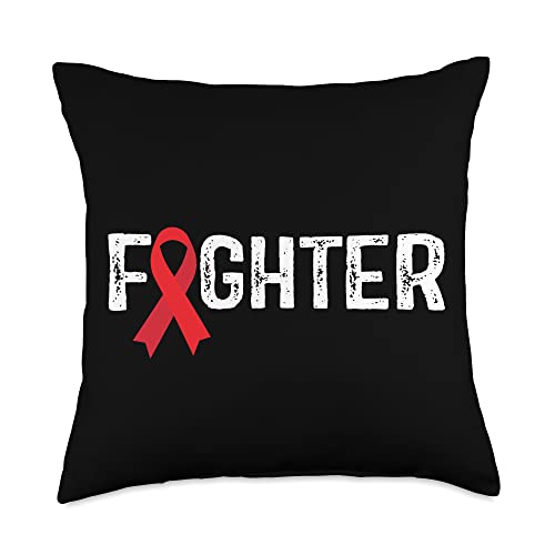 Fighter Warrior Congestive Heart Failure Throw Pillow