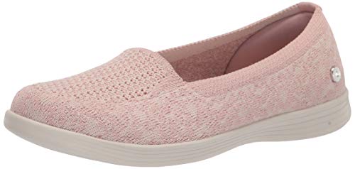 Skechers womens On-the-go Dreamy Knit Skimmer Loafer Flat, Blush, 9 US