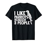 Parrot Bird Quaker Jaula de guacamayo gris africano Camiseta