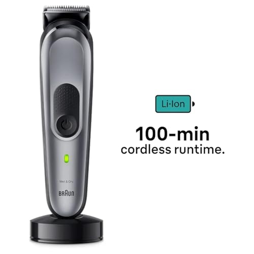Braun MGK7420 10 en 1 Style Kit Series 7 Recortadora Multifunción Para Cabello/Barba y Cuerpo