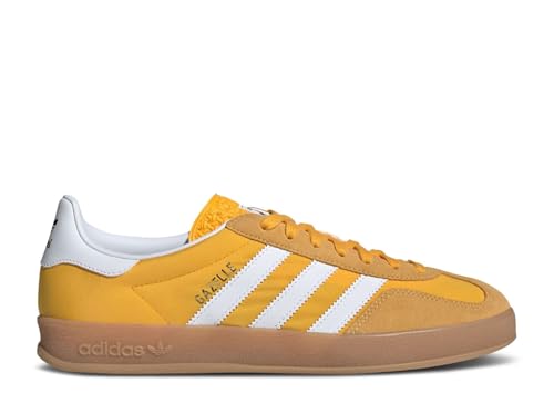 Adidas Stan Smith-S75104 Zapatillas para Hombre, Amarillo redondo/blanco nube/casi amarillo, 41 EU