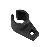 MT MORTECDTA Oxygen Sensor Offset Puller Oxygen Sensor Wrench 22mm 7/8 Inch CR-MO Steel Construction