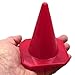 Bluedot Trading 4” Red Mini Plastic Traffic Cones | Set of 40 for Agility Training, RC Racing, Outdoor Activities, Sports Drills, Party Games