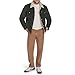 Levi's Men's Cotton Trucker, Dark Olive Corduroy, Medium