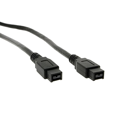 Cablemax 9-pin/9-pin Firewire (IEEE 1394b) 800 Mbps Cable - 3 Feet