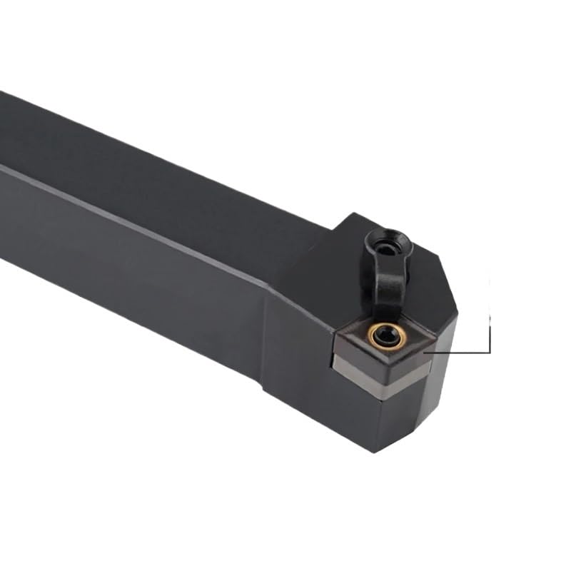 1pc Turning Tool Holder 25mm MCKNR-1616H12 Turning Cutter Metal Cutting Toolholder External Turning Holder CNMG CNC Lathe(MCKNL-1616H12)