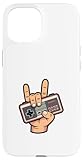 Retro Gamer Controller Hand Rock Sign Video Game