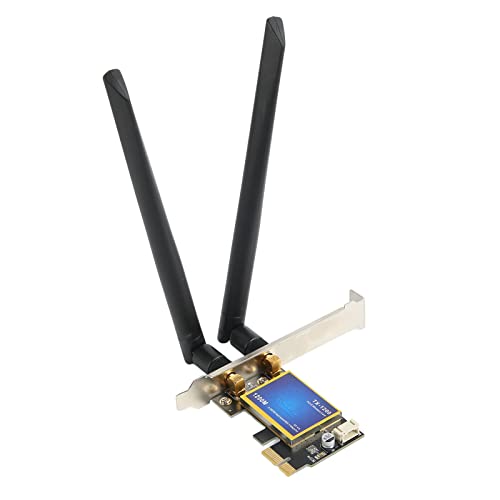 Zunate Scheda WiFi PCIE Dual Band 1200 Mbps – Adattatore Desktop Con Bluetooth 4.0, Intel 7260AC PRO, Per Windows 7/8/10/11 - 3