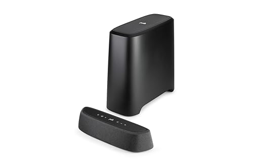 Amazon.nl Polk Audio MagniFi Mini AX Ultra-compacte Soundbar met Draadloze Subwoofer, Dolby Atmos, DTS:X, HDMI eARC, Bluetooth, Ai... aanbieding