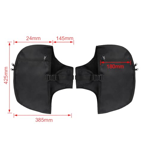 Cubierta protectora suave para motor y piernas para motocicleta compatible con Harley Touring Street Glide Road Glide Electra Glide y Trike miniatura 3