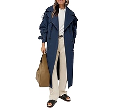 ジャケット・アウター Oversized maxi-length doublebreastedcoat gzz70004_stone_xl?w=537&qlt=