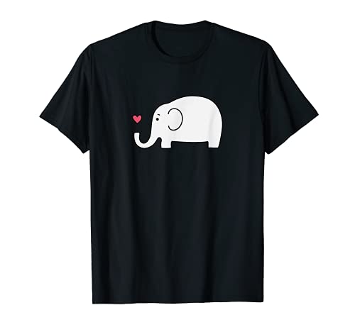 Cute elephant, baby elephant with love for animal lovers Camiseta