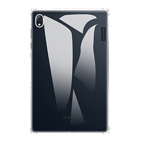 Shantime TPU Phone Case Compatible with Lenovo Tab K10 10.3, Slim Shockproof Soft Cover with Anti-Scratch Design and Precise Cutouts for Full Protection (Clear)