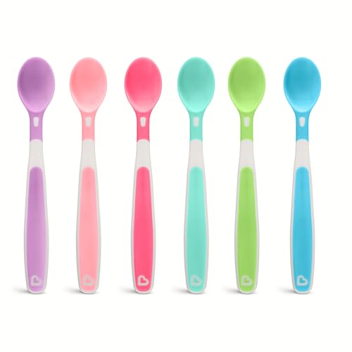 Munchkin Babylöffel mit weicher Spitze, Beikostlöffel für Babys
