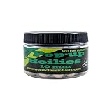 WCB Carp Baits Pop Up Boilies 10 mm 4oz jar (Approx 65 pcs) - Carp Bait - Ideal for Carp Fishing (Tiger Nut)