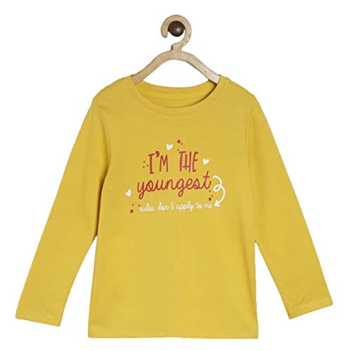Image of miniklub Girls Round Neck Full Sleeve Knitted Cotton Top (Pink Color)