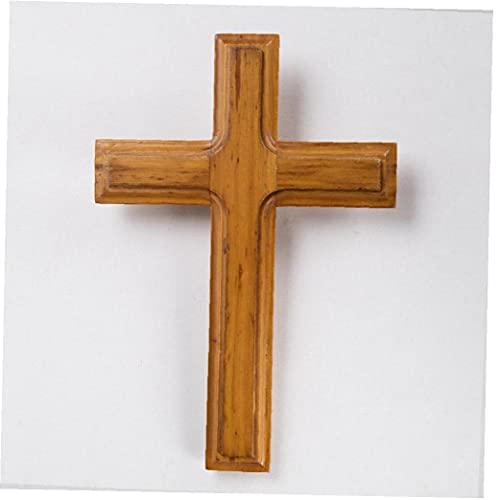 TOSSPER 1 st Houten Jezus Kruis Katholieke Muur Opknoping Decoratie Thuis Woonkamer Decoratie Accessoires - Image 6