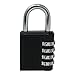 Price comparison product image Dapetz ® Combination Padlock, 4 Digit Combination Locker Padlock, Resettable Combo Lock for School and Gym Lockers, Toolboxes Padlock Outdoor Indoor Black