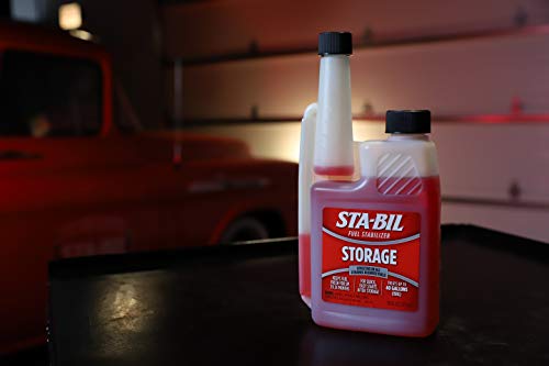 Image of STA-BIL Storage Fuel Stabilizer - Keeps Fuel Fresh for 24 Months - Prevents Corrosion - Gasoline Treatment that Protects Fuel System - Fuel Saver - Treats 40 Gallons - 16 Fl. Oz. (22207-24PK)