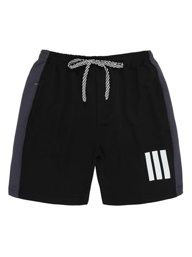 Image of Pack 2 Polyester Sports Shorts for Boys & Girls with Zipper Pockets