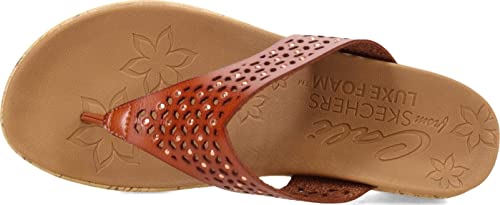 Skechers Women's Cali BEVERLEE - PIER STROLL, Luggage, 7 M