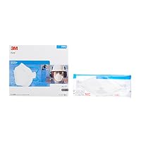 3M Aura 9320+ Atemschutzmaske FFP2 – Komfortable Partikelschutzmaske mit optimaler Gesichtsanpassung – Einwegmaske mit Schutzstufe FFP2 - einzeln verpackt , 20 Stück – Ansicht 7