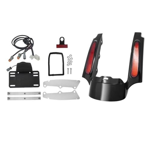 Garde-boue arrière LED pour moto Touring en voyage sur route et autoroute