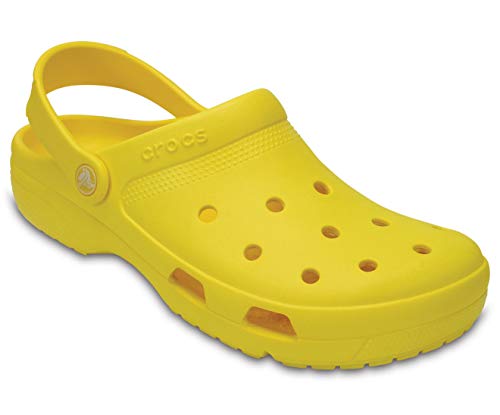 Image of crocs Unisex Adult Lemon Clogs-10 UK (M11) (204151-7C1)