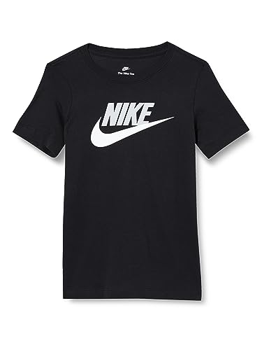 Nike Kids NSW Futura Icon Tee XL (18-20 Big Kids) Black/Light Smoke Grey