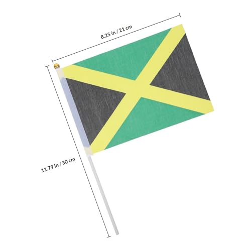 Drapeaux Jamaïcains de fête SHINEOFI la solution déco réutilisable - 3