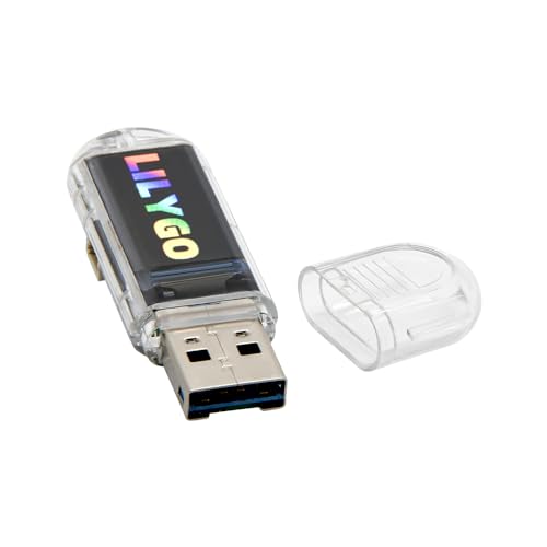 Image of LILYGO T-Dongle-S3 ESP32-S3 TTGO Development Board with Screen Dongle 0.96 inch ST7735 LCD Display TF Card