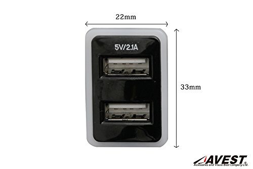 Amazon | USB 充電 ポート ハイエース200系 4型/5型/6型 他 汎用 5V